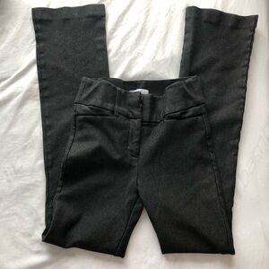 Dark Grey Dress Pants Flare